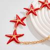 Adjustable Beach Starfish Waistband Sexy Bikini Body Chain Trendy Starfish Waist Chain  Beach