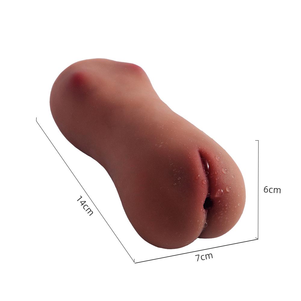 Realistische 3D Vagina männliche Masturbator Tasse Erwachsene Mini Tasche Sex Spielzeug für Männer Flugzeug Tasse