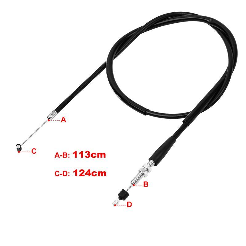 Применимо к тросу сцепления Yamaha R6 99-02/06-16 YZF R6 Мотоциклетный трос газа Трос сцепления Трос One clutch wire (99-02)