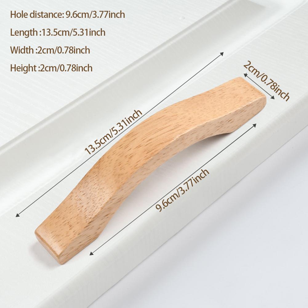 

Ручка для кухонного шкафа, ящик, мебель из цельного дерева, деревянные дверные ручки, ручки для ящиков, ручки для шкафов для мебели