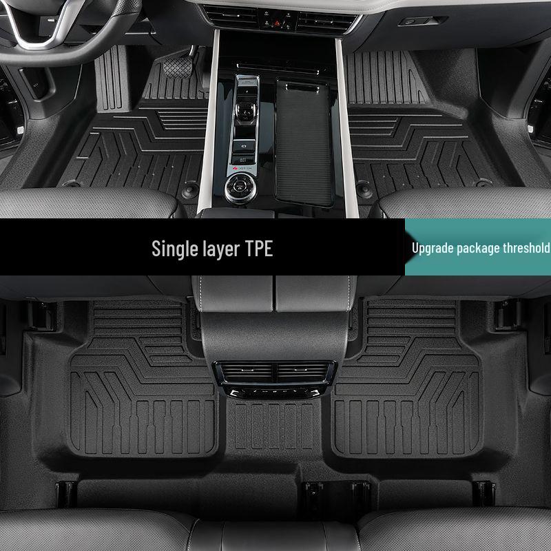 Fits 2017-2026 Volkswagen Teramont Five/Seven Seats X: TPE Full-Surround Floor Mats Volkswagen Teramont X