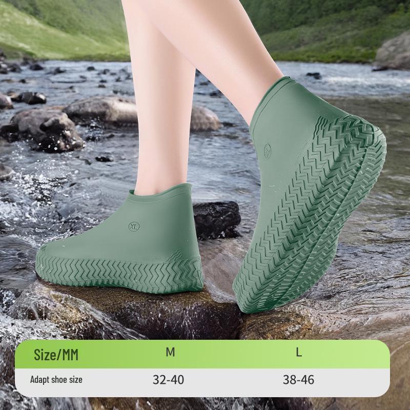 Durable Waterproof Latex Shoe Covers for Outdoor Travel