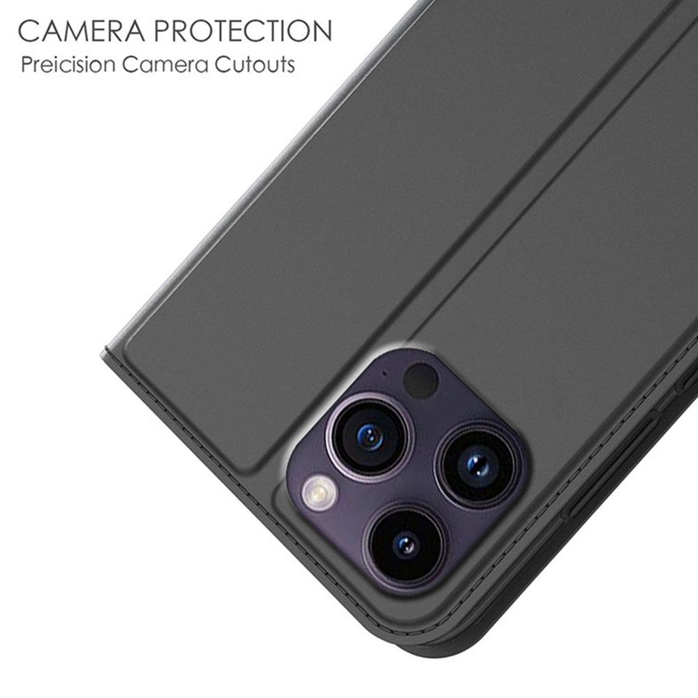 Für iPhone 14 Pro Max Hülle Magnetverschluss Flip Leder Handyhülle Kartenhalter