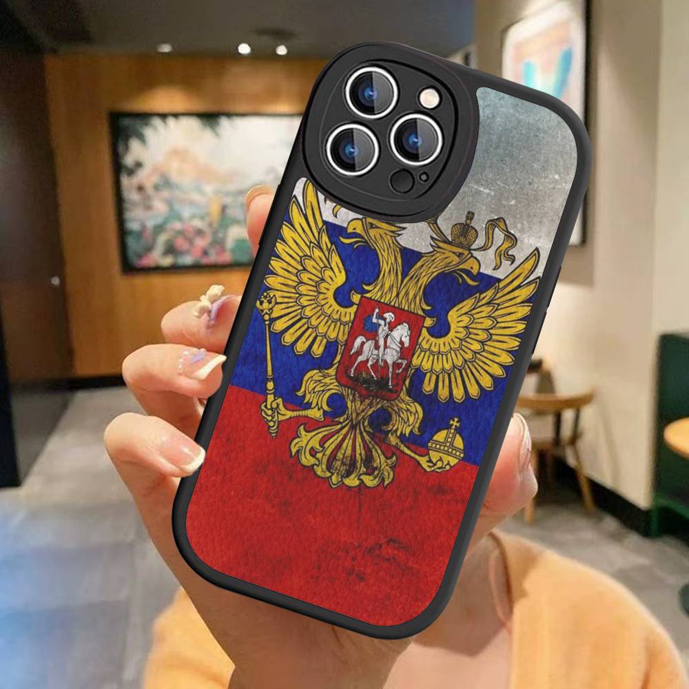 

Flag Of Russia Phone Case Hard Leather For IPhone 14 13 16 Mini 15 14 11 12 Pro Max Plus Fundas iPhone 16pro max
