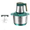 110V Stainless Steel Meat Grinder & Multifunctional 5L Food Processor: Mincer, Garlic Masher, Dough Kneader for Home Use