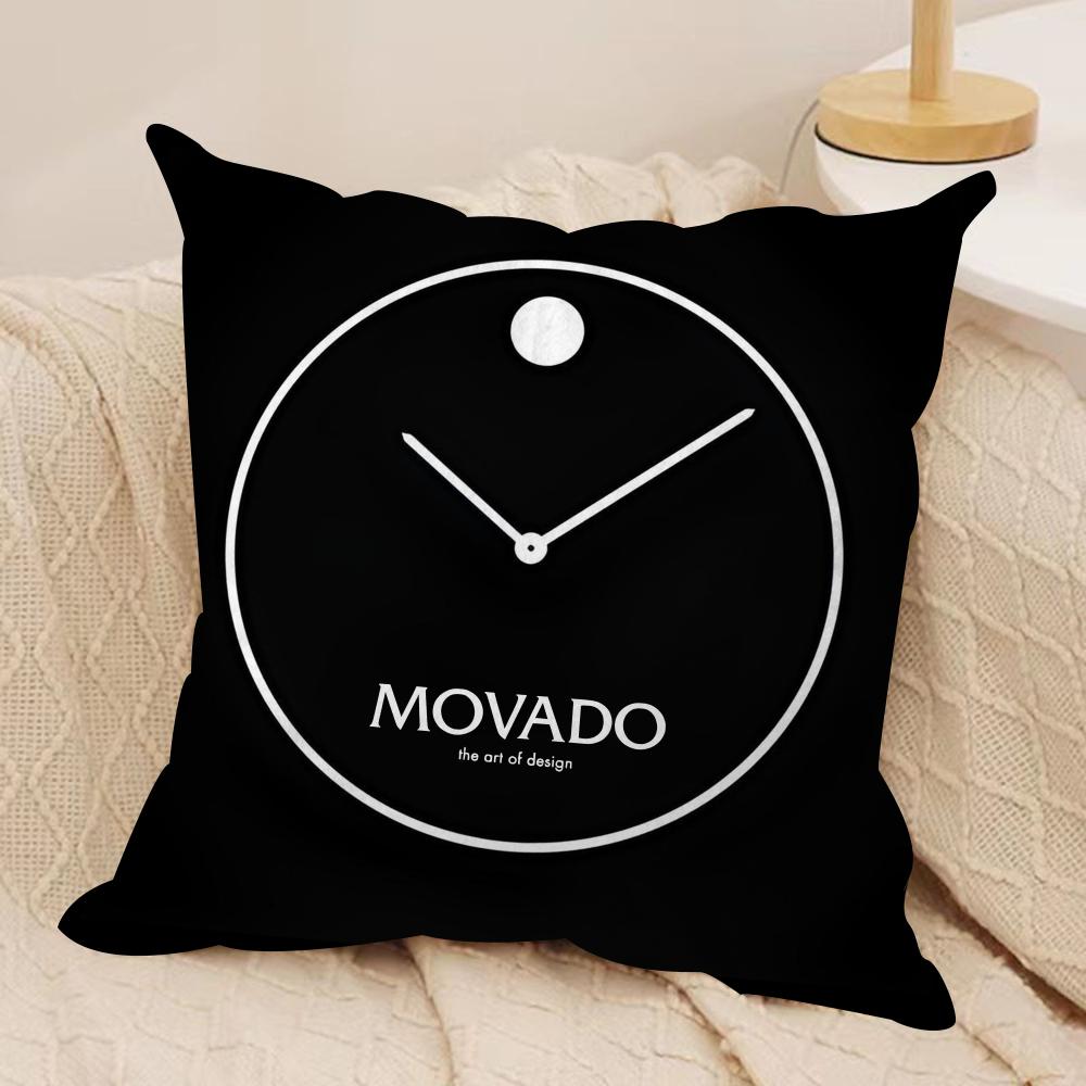 

Luxury MMovadoS Cushion Cover Soft Plush Fabric DoubleSided Printed Sofa Cushion Cover for All Seasons Home Decor Gift 30x30cm