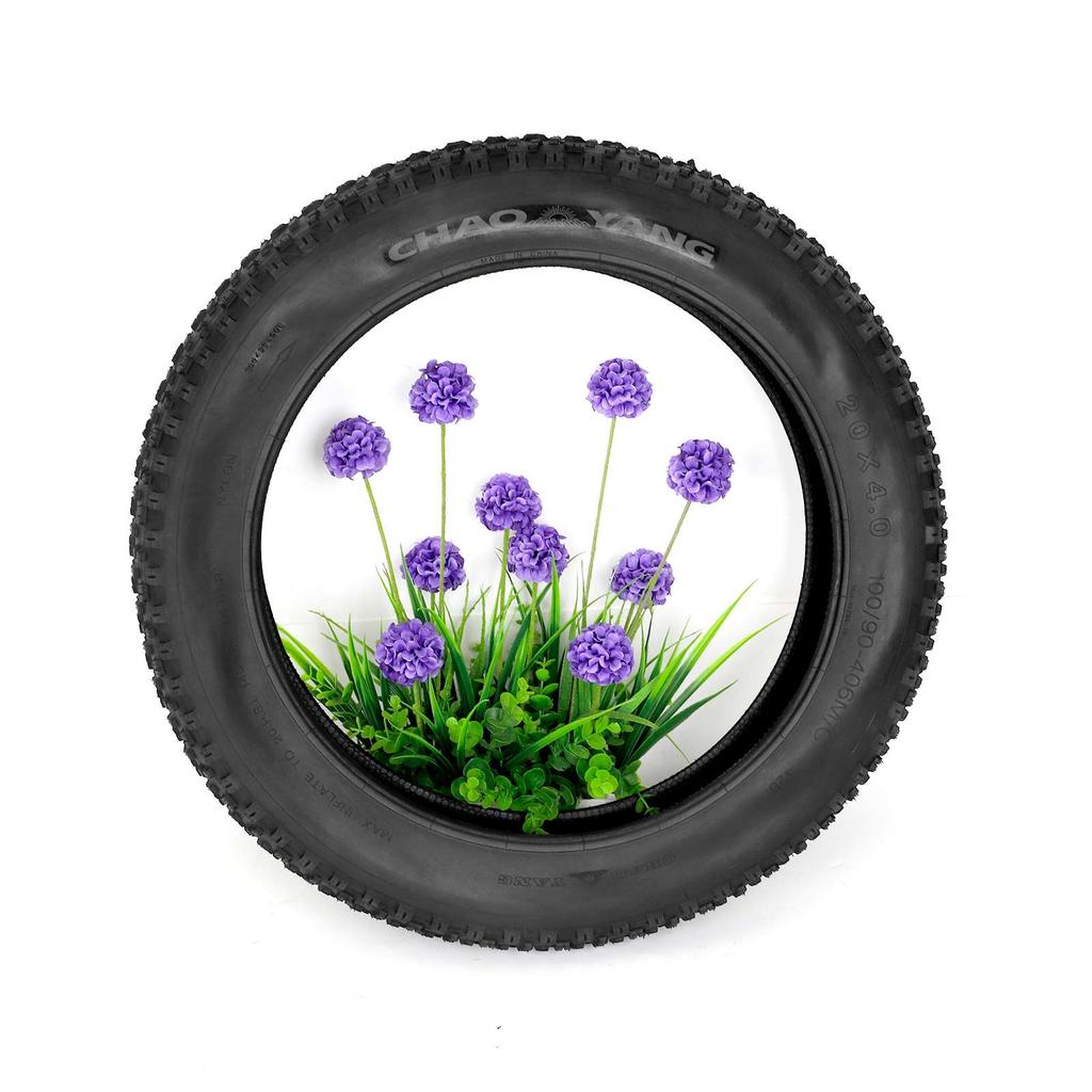 Chaoyang 20*4.0 Tlustá vnější pneumatika 20*4.0 Extra široké vnější pneumatiky pro sněžné kolo 20 palců Cross-country Pláž Elektrické vozidlo 20*4.1/4 Vnější pneumatiky pro jízdní kolo