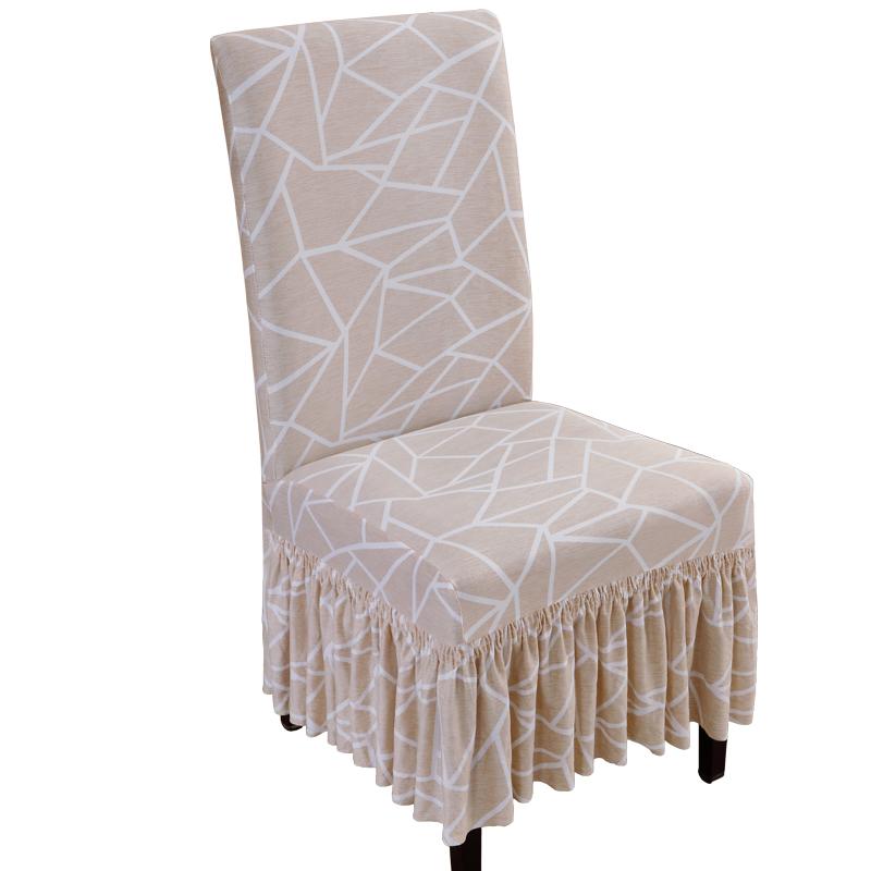 Stretch Spandex Esszimmerstuhlbezüge Schützer Super Passform Bankettstuhl Sitz Überwürfe für el und Hochzeitszeremonie Stuhlrock