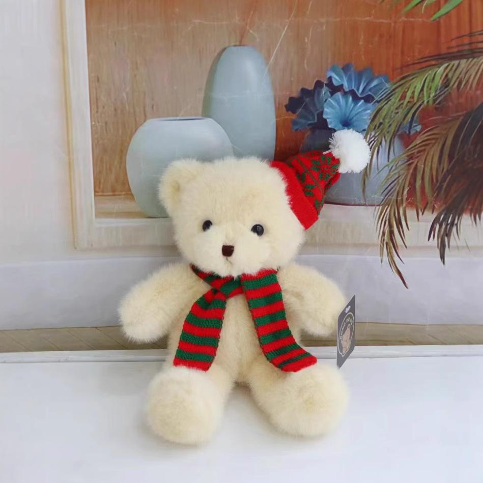 Niedlicher Umarmungsbär Teddybär Puppe Puppe Greifautomat Puppe Weihnachts- Neujahrsgeschenk Stoffpuppe Plüschtier