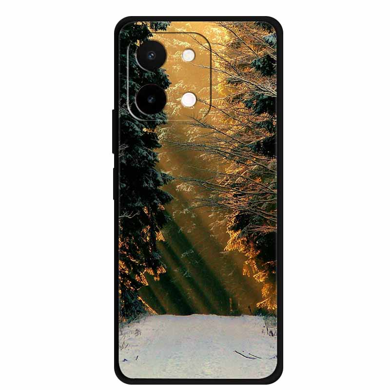 For OnePlus 13T Case Original Soft Silicone TPU Phone Cases Back Cover For OnePlus 13T 5G PKX110 Fashion 6.32" Shockproof Capa