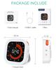 Upgraded Visual Timer Rechargeable Digital Countdown Kitchen Mechanical Cooking Timer Management Tool for Home School Office