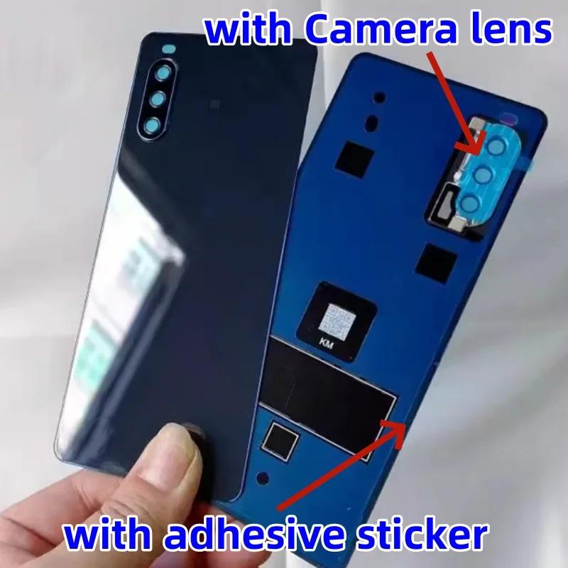 Back Cover for Sony XPERIA 10II X10II XQ-AU51 SO-41A SOV43 Phone Rear Glass Housing Repair Repalce