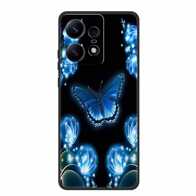 For Moto Edge 50 Pro Case Animals Soft Silicone TPU Phone Cases Back Cover For Motorola Edge 50 Pro 5G Wolf Protector Cool funda