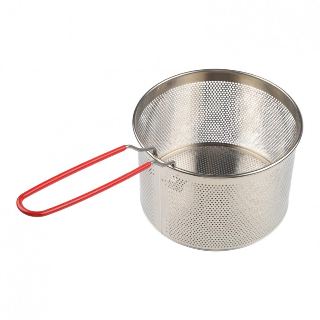 Large Pasta and Vegetable Basket for For Boiling with Removable Handle