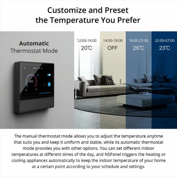 Smart Scene Wall Wifi Switch US/EU Interruptor Thermostat EWeLink Control Via Alexa Google Home Yandex Alice