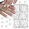 Nailart Schmuck Kleine Blume Aurora Schleife Perle Niete Kleine Accessoires Super Flash Kleiner Diamant 12 Gitter Gemischtes Nagelset