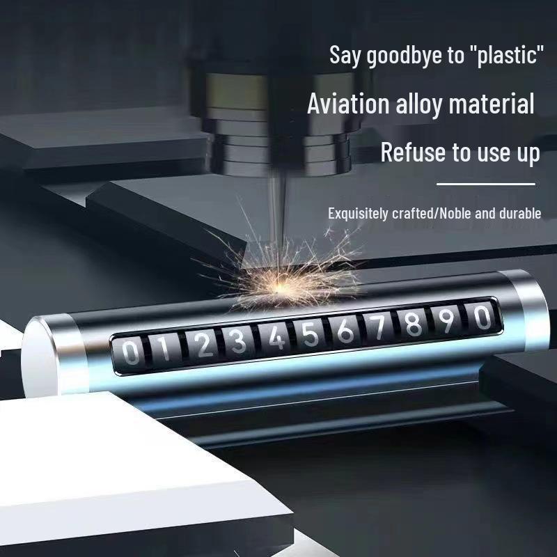 Auto Temporäres Parken Telefonnummer Schild Dekoration