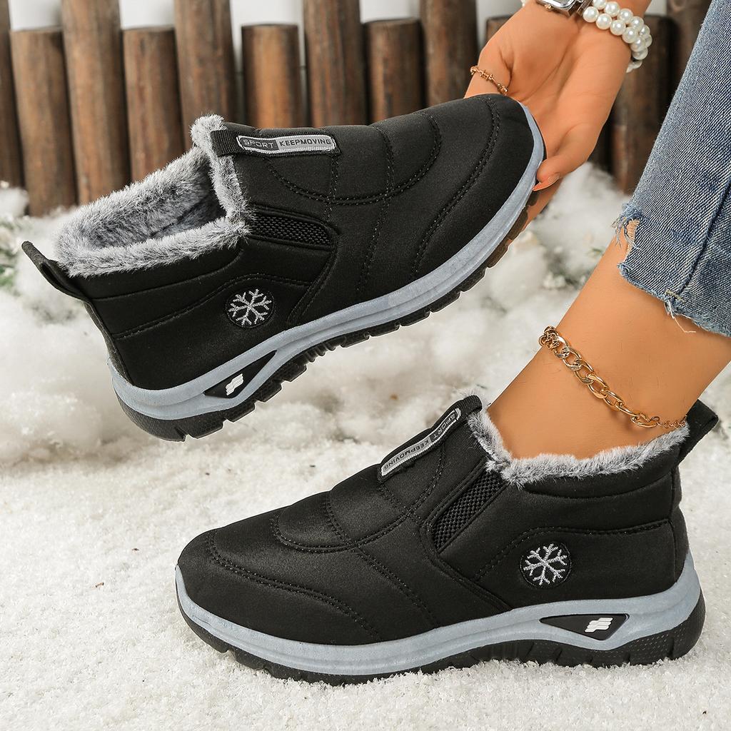 2025 Women's Shoes Casual Shoes Thickened Warm Soft-soled Anti-slip and Comfortable Snow Boots Zapatillas Female Chaussure Femme