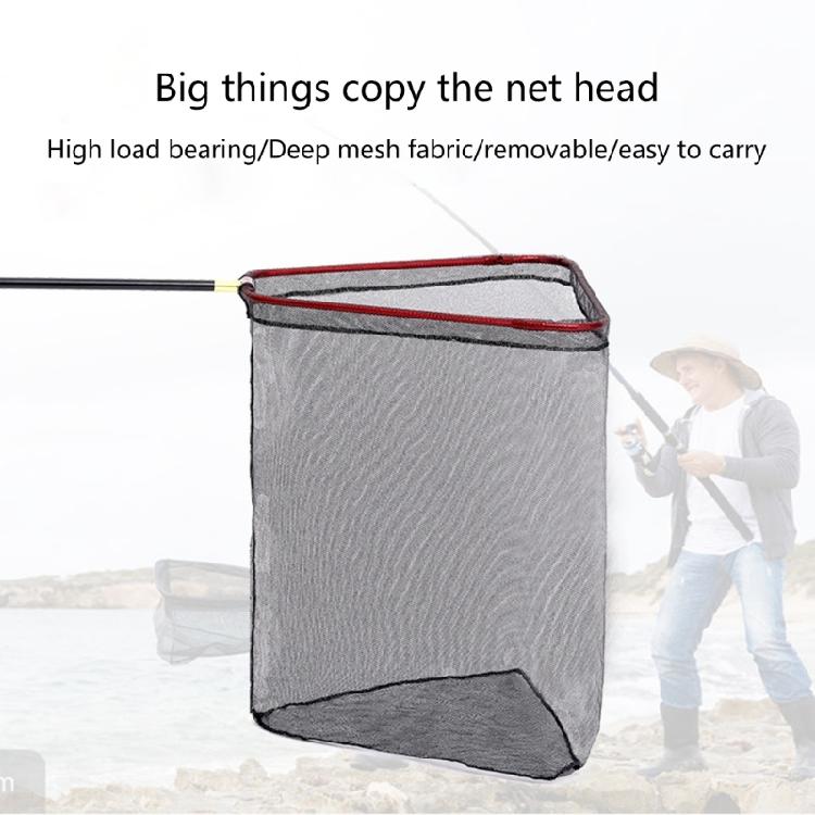Foldable Fish Landing Net Head Portable Outdoor Landing Net Head Easy to Use
