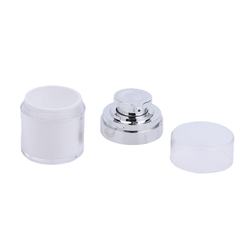 Refillable Vacuum Bottle Travel Cream And Lotion Cosmetic Container With Pump Moisturizer Jar Empty Cream Subpackage Toiletry