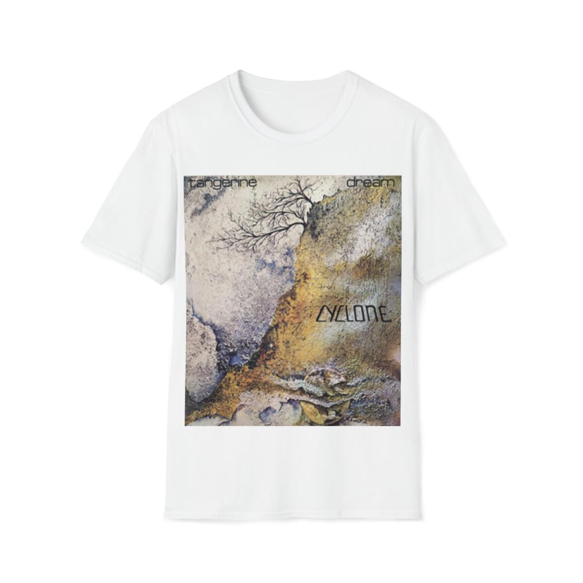 Unisex Short Sleeve Soft Cotton T Shirt Mens Womens Tees Top. Tangerine Dream, Cyclone L