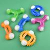 Pet Chewing Toy Resistance To Bite Dog Toy Puppy Teeth Cleaning Chew Training Toys Dental Care Dogs Molar Interactive Toy