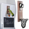 Wall Hanging Basketball Frame Beer Opener Personalized Magnetic Fridges Stickers for Home/Bar