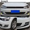 For Volkswagen VW Golf7 Golf 7 2014 2015 2016 2017 2018 Stick Head Front Fog Light Lamp Frame Stick ABS Chrome Trim Panel
