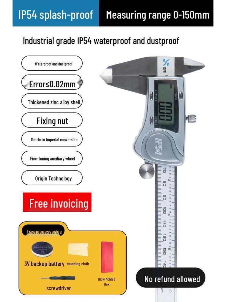 Sifeng High-Precision Digital Display Electronic Caliper for Jewelry, Antiques & Bracelets