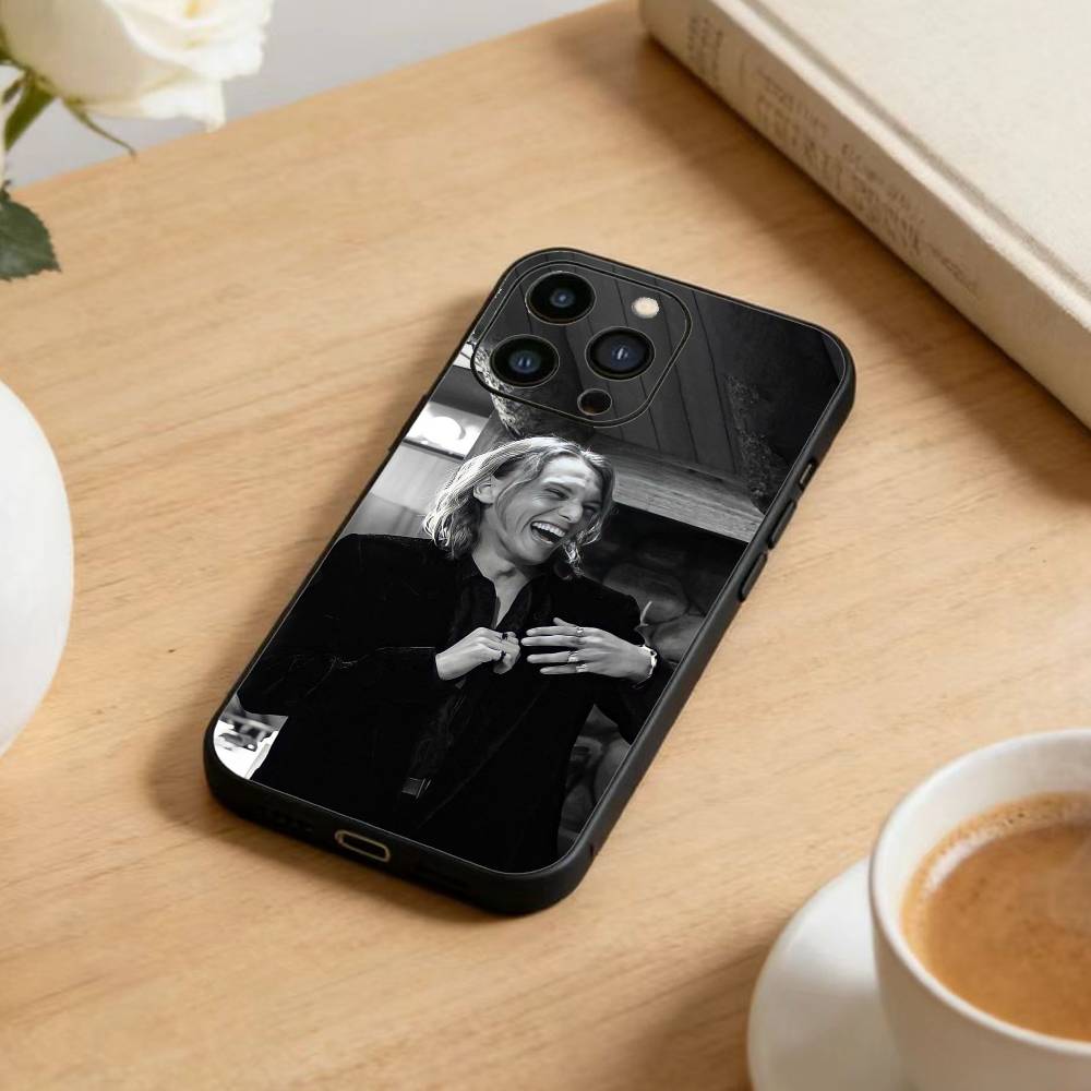 Star Jamie C-Campbell Bower  Phone Case For iPhone17,16,15,14,13,12 Plus,Max Soft Silicone Black Cover iPhone16pro