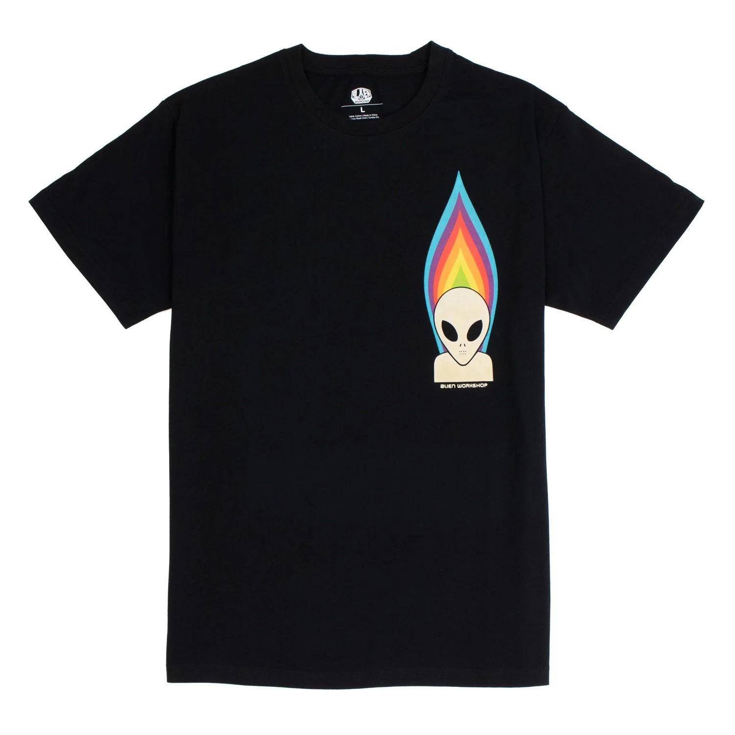Alien Workshop Skateboards Shirt Torch Black S