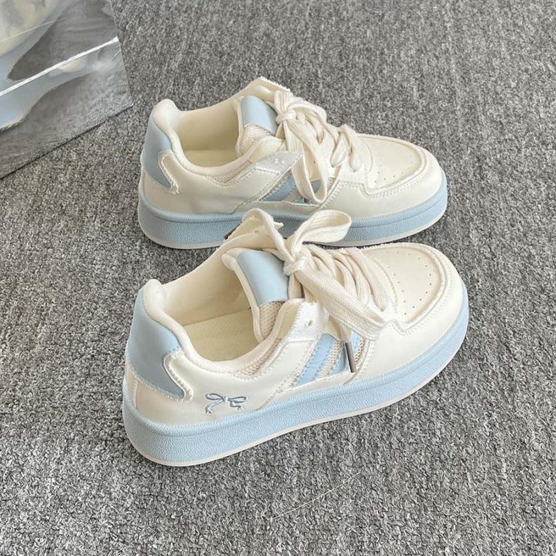 Thick-soled spring and autumn new shoes ins trendy student niche board shoes bread shoes