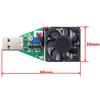 Fan Adjustable Current Module with 15W DC 3V-21V Electronic Test Load resistor USB Interface Battery Discharge Capacity Tester Tool