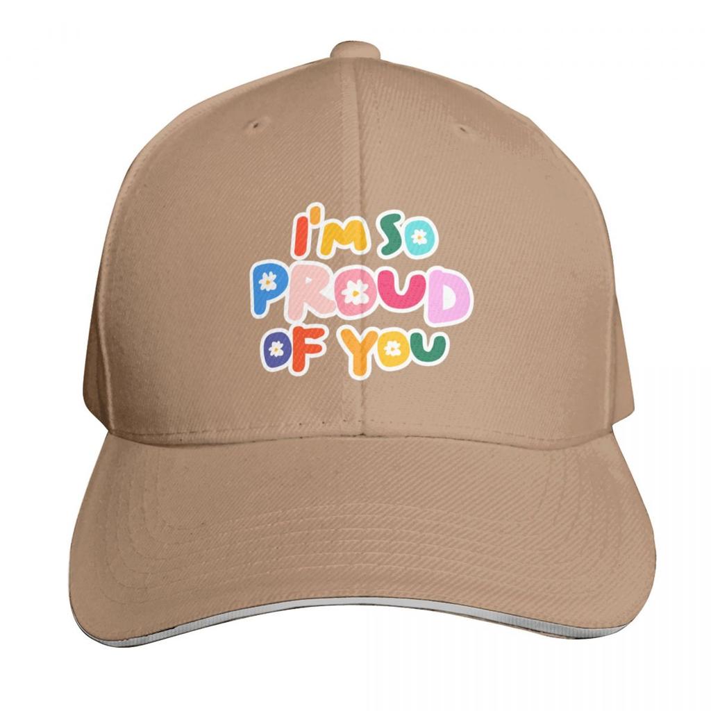 Im So Proud Of You Baseball Cap Unisexs big size hat Big Size Hat Golf Cap Horse Hat Unisexs Caps Womens