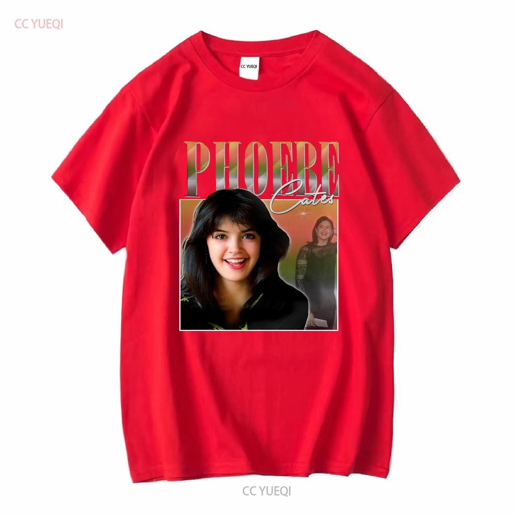 Phoebe Cates Shirt Design Retro Style Cool Fan Art T 90s Poster 263 Tee Long or Short Sleeves Vintage Washed Soft Breathable