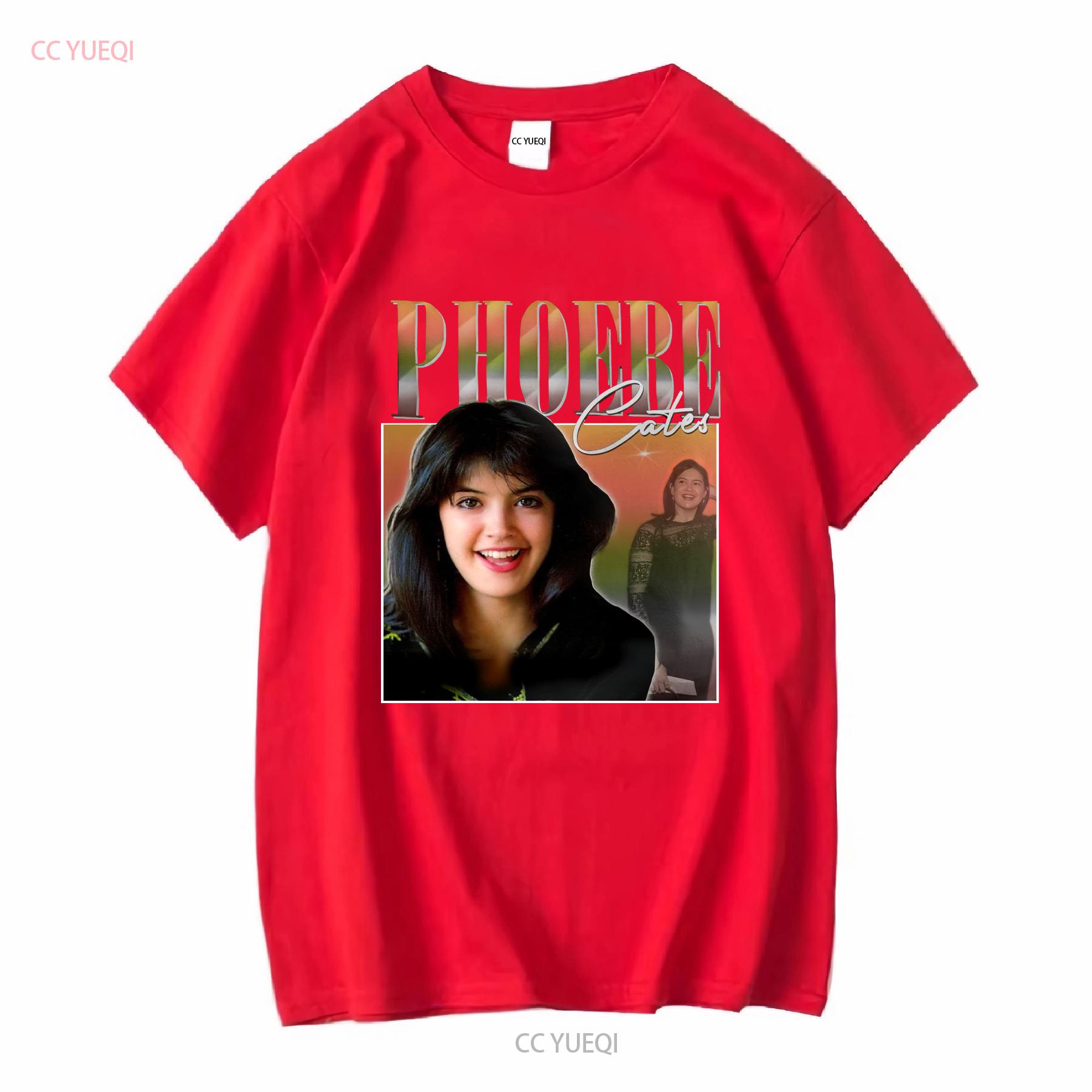 

Phoebe cates shirt design retro style cool fan art t 90s poster 263 tee long or short sleeves vintage Washed Soft Breathable S