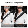 AJFJ2 2Pcs Car Seat Belt Shoulder Protection Set Interior Accessories For Citroen C6 C4 C3 C2 2CV VTS DS3 DS5 RD3 Cross Berlingo Xsara