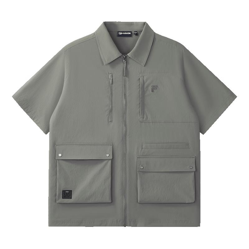 FILA FUSION Men s Casual Short Sleeve Shirt M