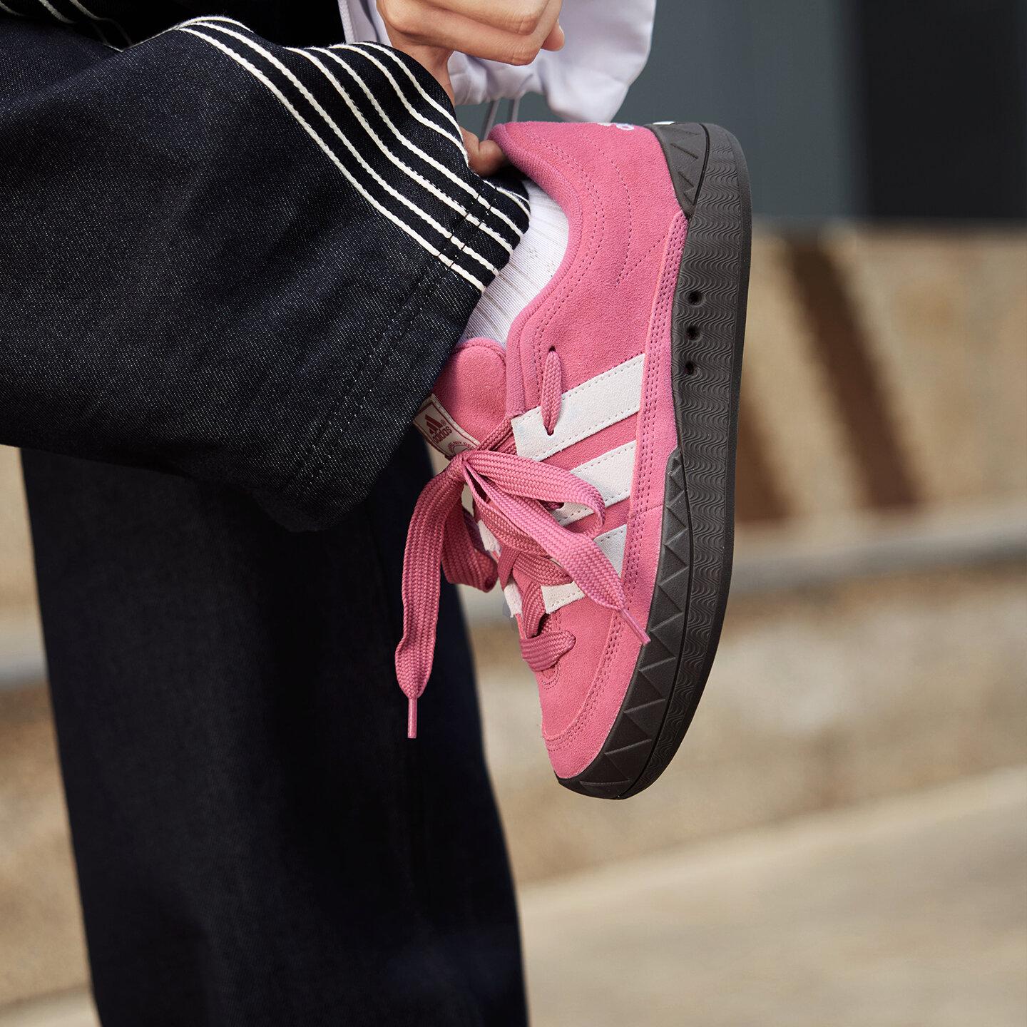 

adidas Adimatic Wil Pink Off White Dark Brown 40