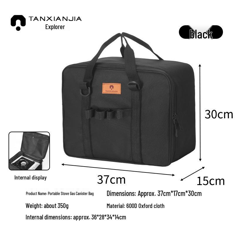 Multi-functional Camping Gas Stove & Cylinder Storage Bag - Thickened and Portable