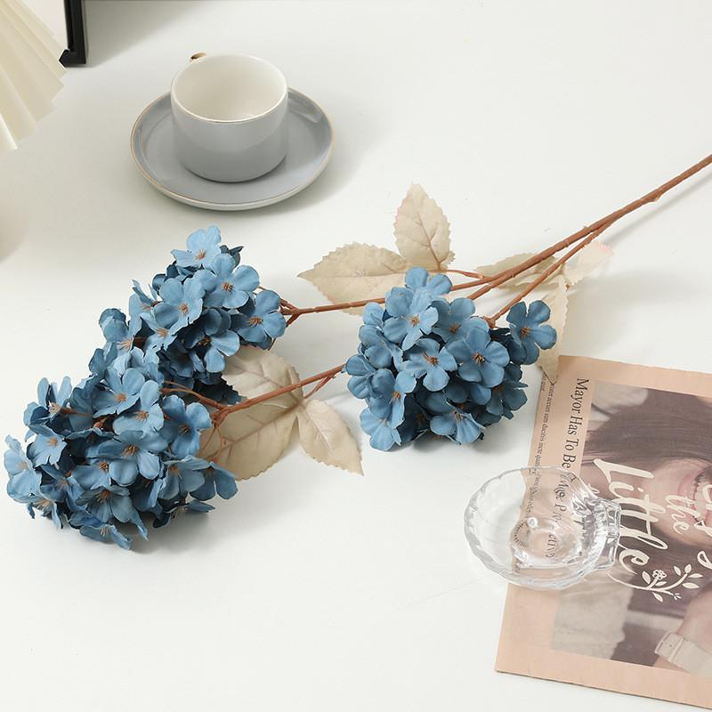 Simulation Flower Hydrangea Living Room Hotel Decoration Outdoor Accessories