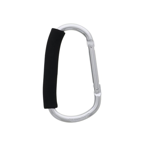 Takagi Big Carabiner, Hand-Friendly Cushion Grip, Aluminum, Silver, 135mm