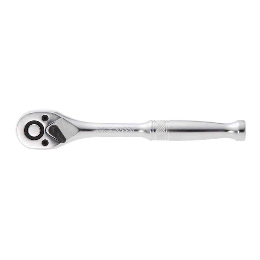 TONE Ratchet Handle RH33K Drive Convex X Total 182mm 1 Piece (Hold Type) Angle 9.5 Length
