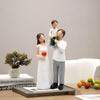 Ornament Simple Basketball Family Series Character Statue Resin Ornament Holiday Gifts