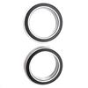 2Pcs 6806-2RS Ball Bearing Low Noise Bearing Steel High Hardness Moutain Bike