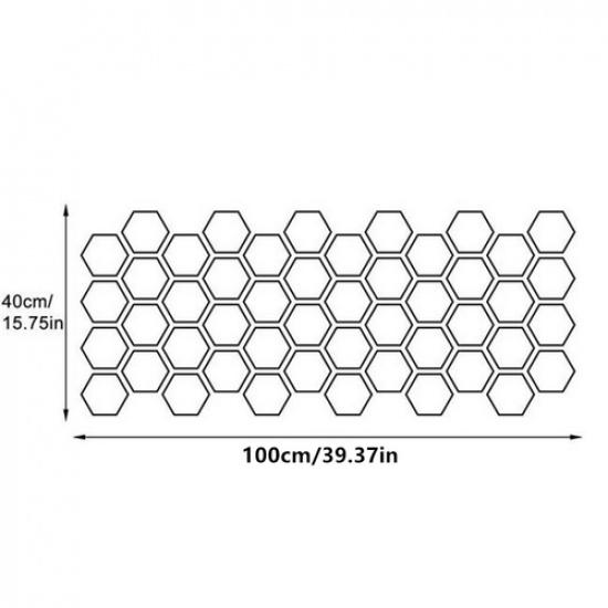 Waterproof Car Vinyl Graphics Honeycomb Stickers Decor Decal Side Body Sticker