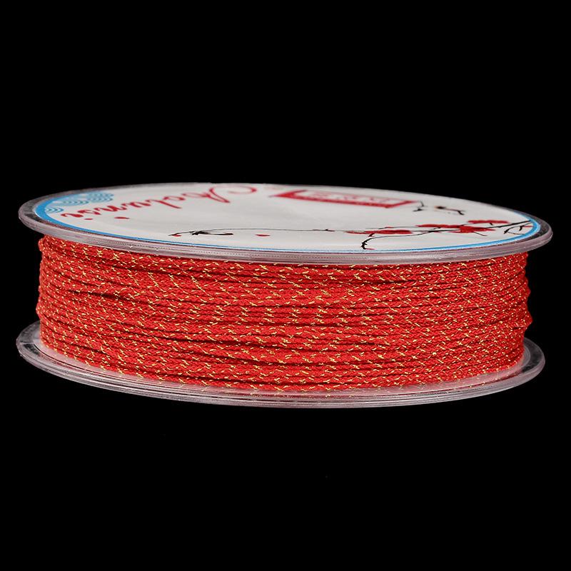 

0,9 мм золотистого цвета ручная работа веревка для браслета кисточки своими руками