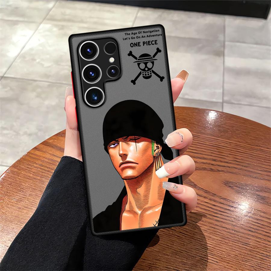 One Piece Zoro Cool Case for Samsung Galaxy S20 FE Note 20 Ultra 10+ S25 Ultra S23 FE S21 S22 S26 S24 Plus Funda Back Phone
