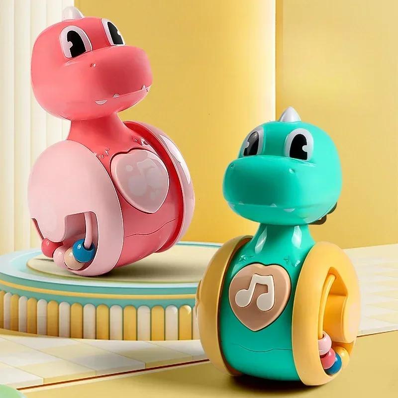 Stehaufmännchen Babyspielzeug 6 bis 12 Monate, Becher Wackelfiguren für Säugling Junge Mädchen - Perfekt zum Klettern lernen & für die Früherziehung