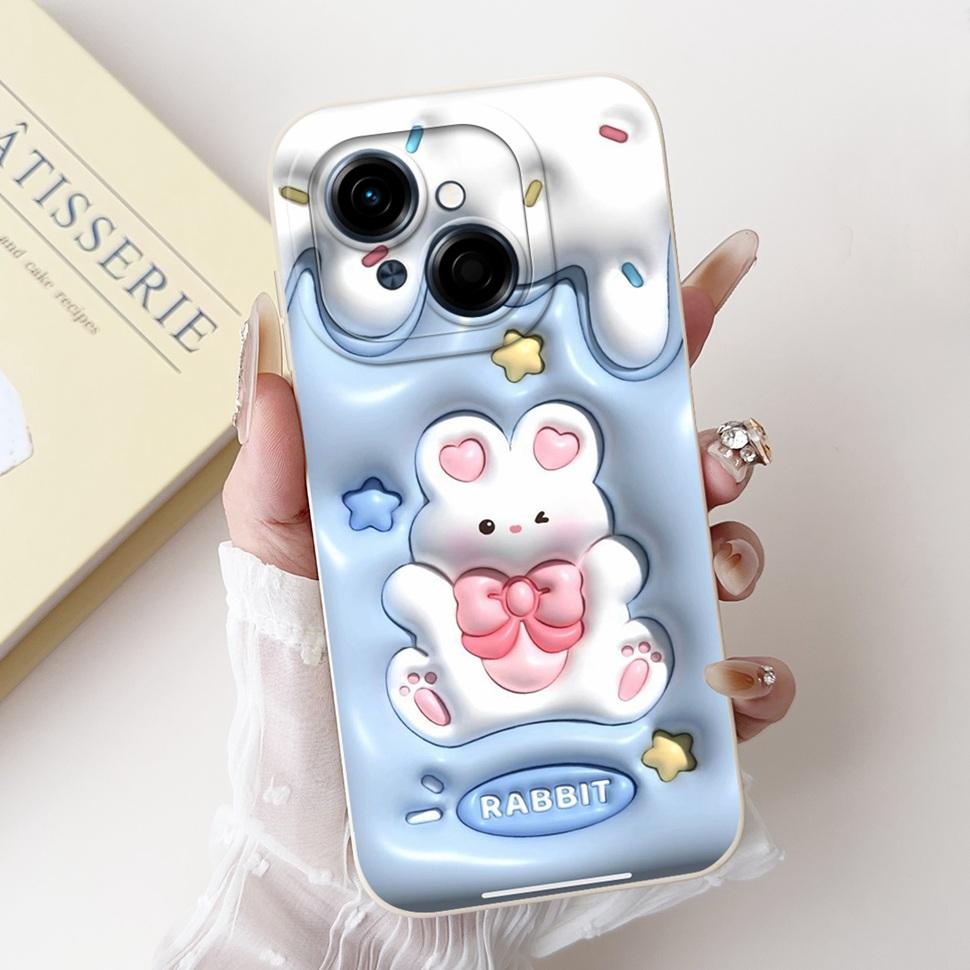 For Tecno Spark Go 1 Case 6.67" Beautiful Flower Painted Cover Soft Silicone Phone Case For Tecno SparkGo 1 Go1 Capa Coque